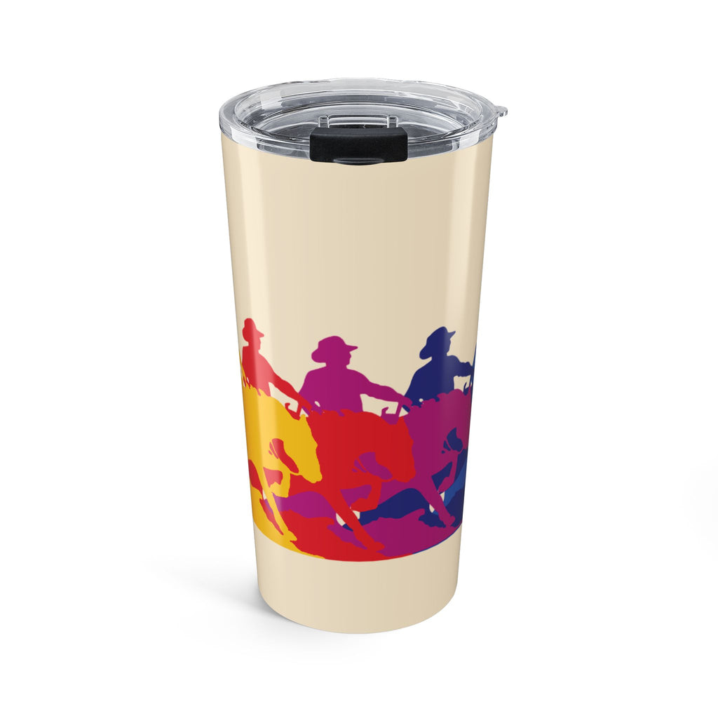 Slide Show Reining Horse Tumbler 20oz