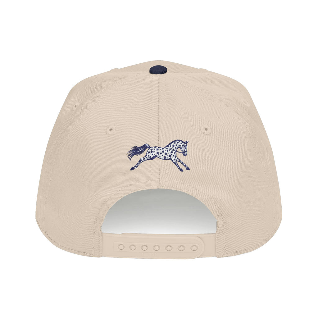 Off Track, On Course OTTB Equestrian Embroidered Baseball Cap