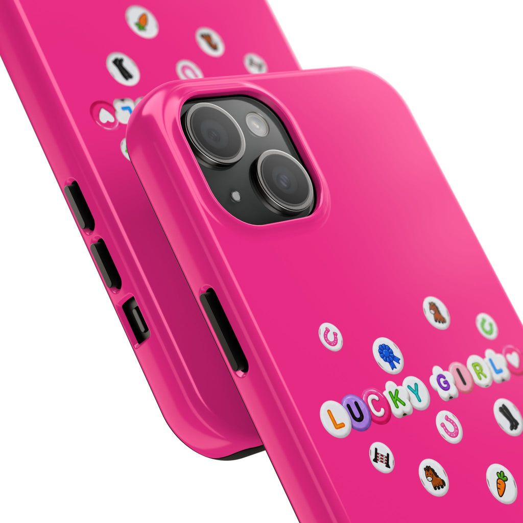 Lucky Girl Equestrian Phone Case