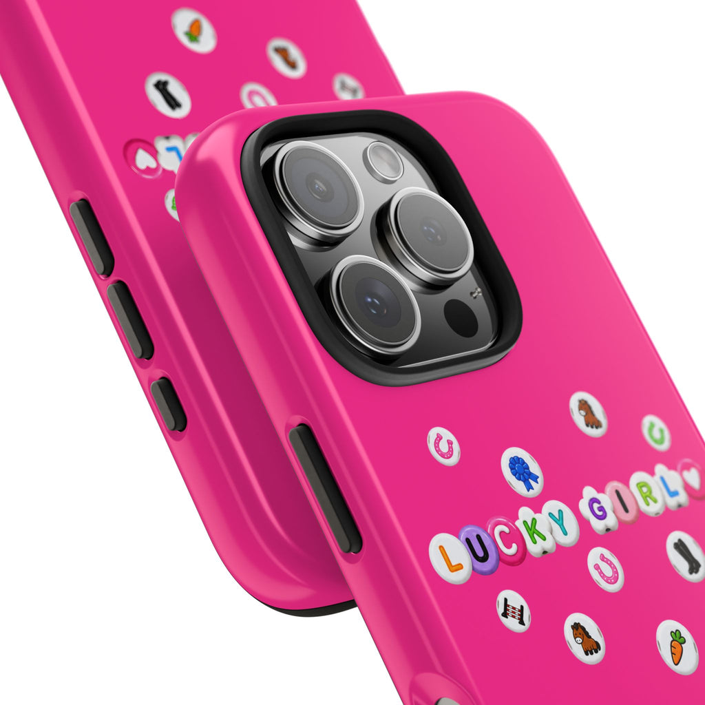 Lucky Girl Equestrian Phone Case