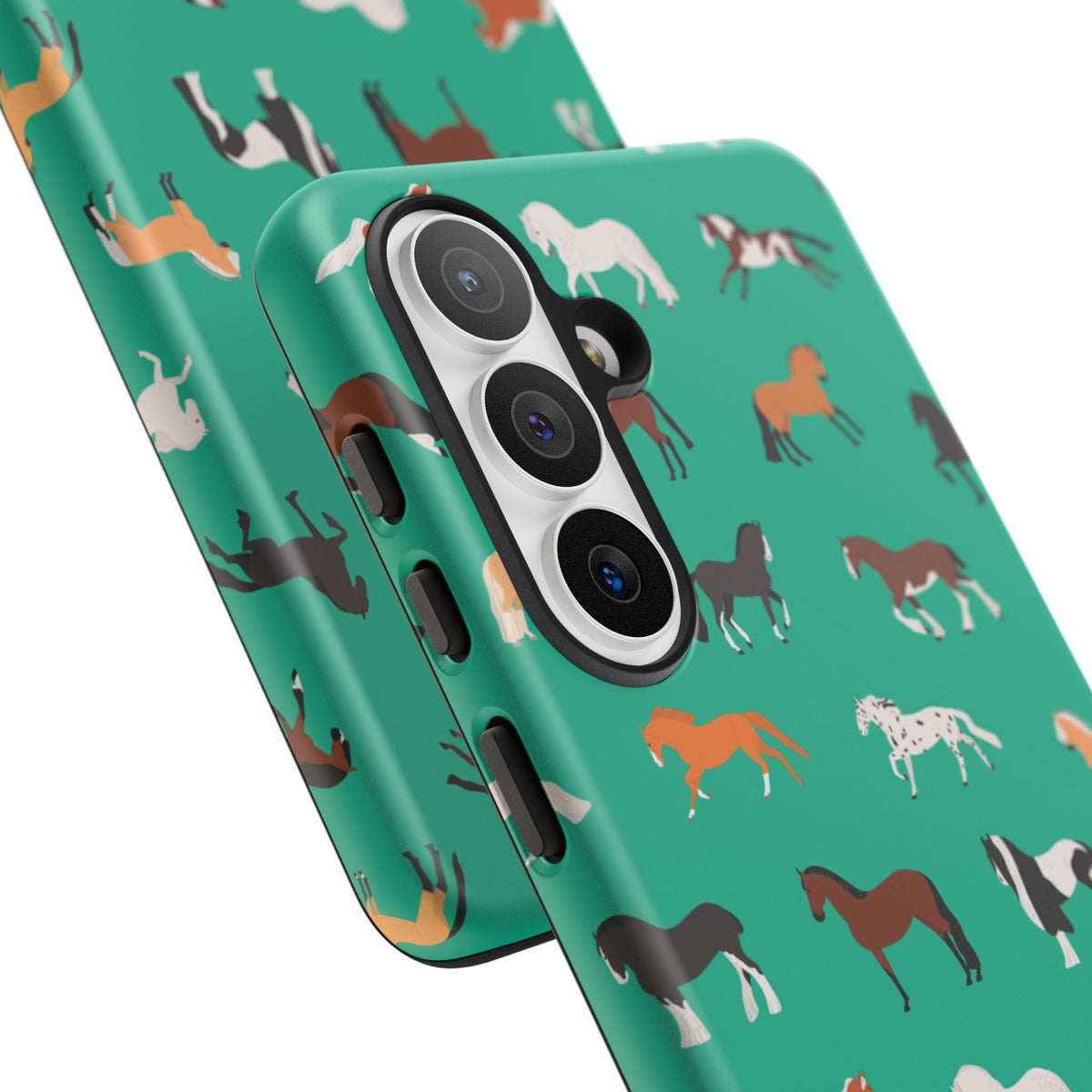 assorted horse breeds phone case