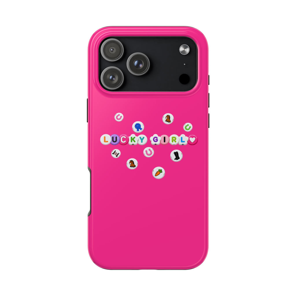 Lucky Girl Equestrian Phone Case