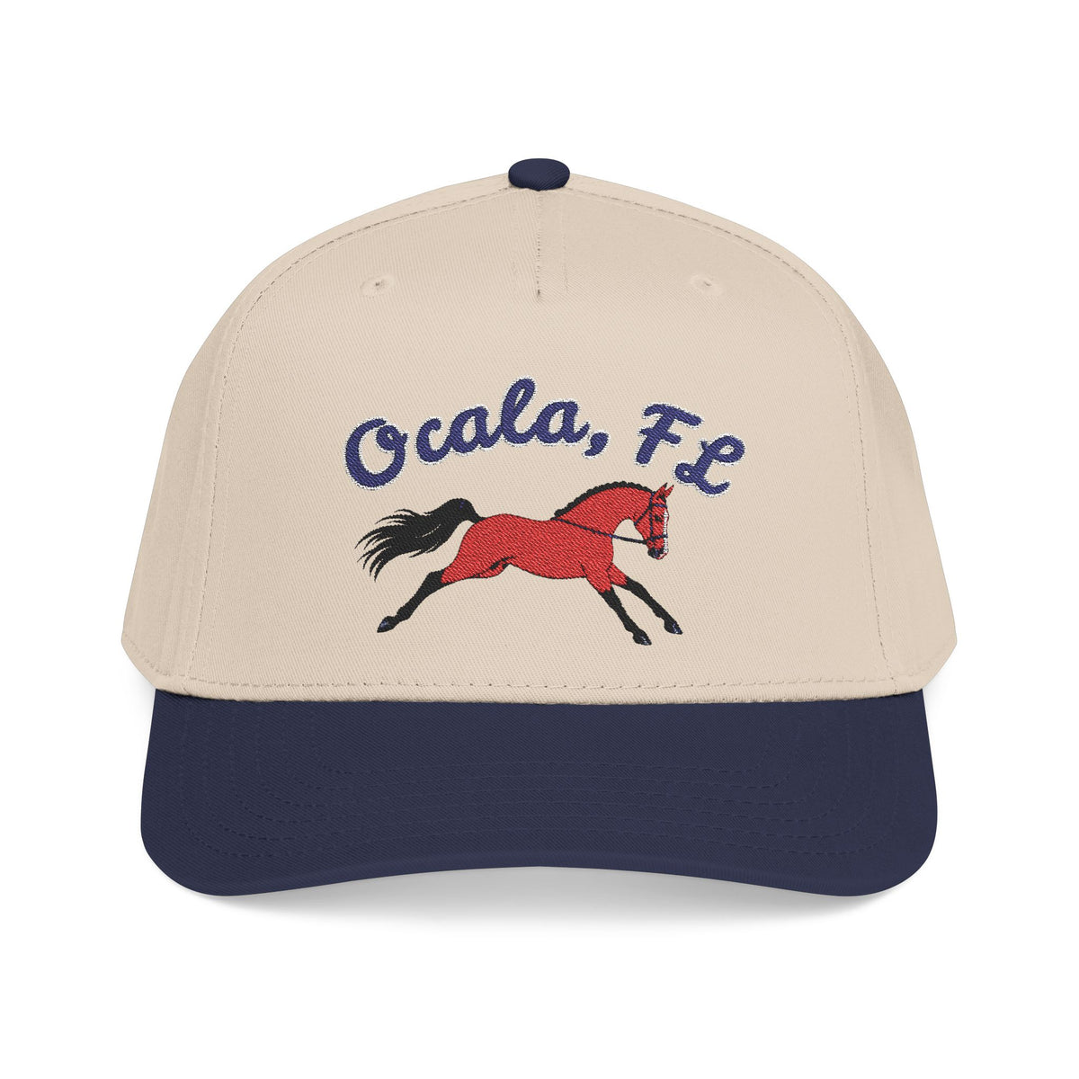 Ocala, FL Equestrian Baseball Cap