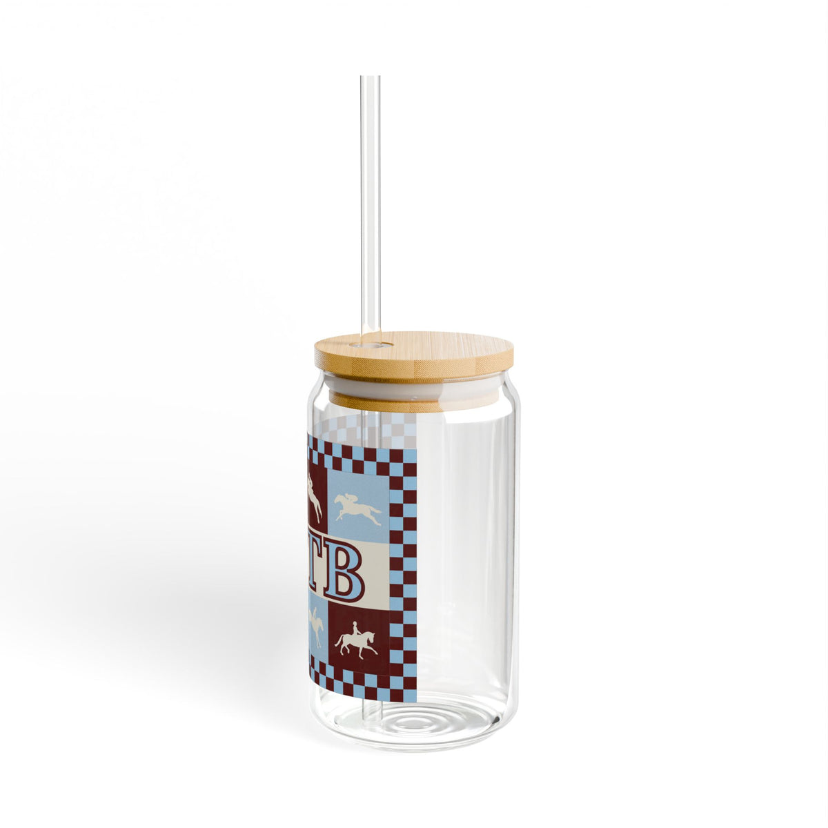 OTTB Varsity Sipper Glass, 16oz