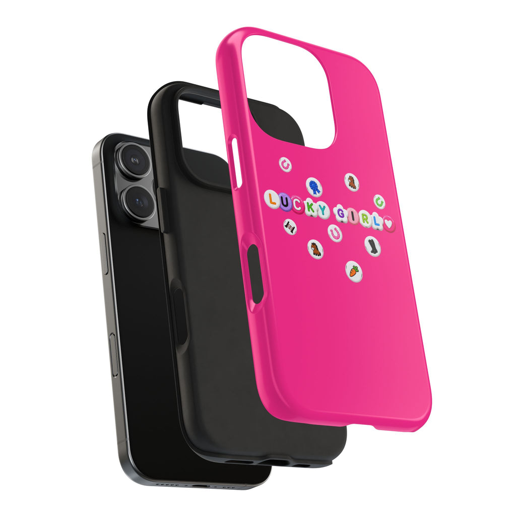 Lucky Girl Equestrian Phone Case