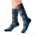 Super Groom Equestrian Socks - Horse Riding Socks - Navy