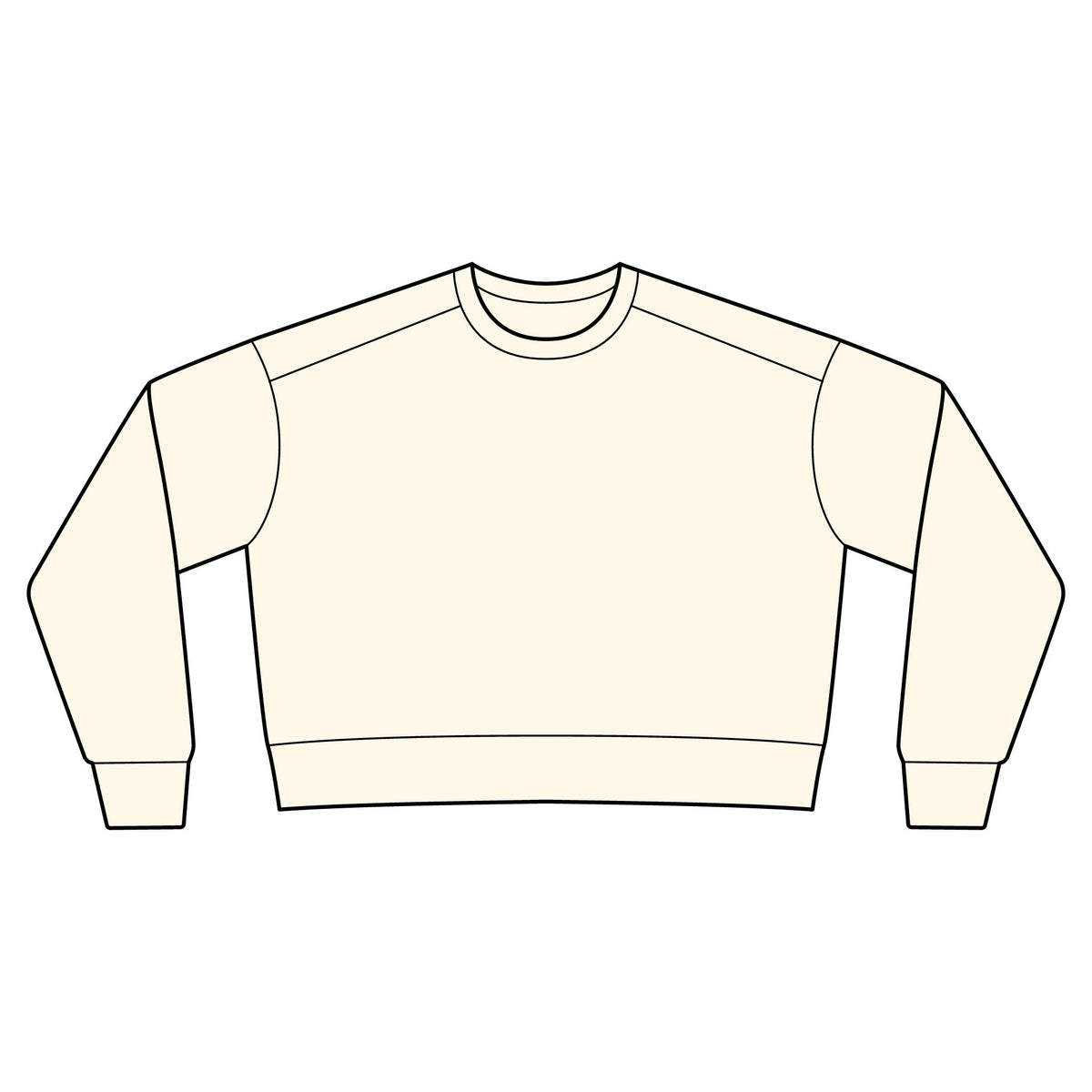 The Other Equestrian Mid-Length Crewneck Sweatshirt