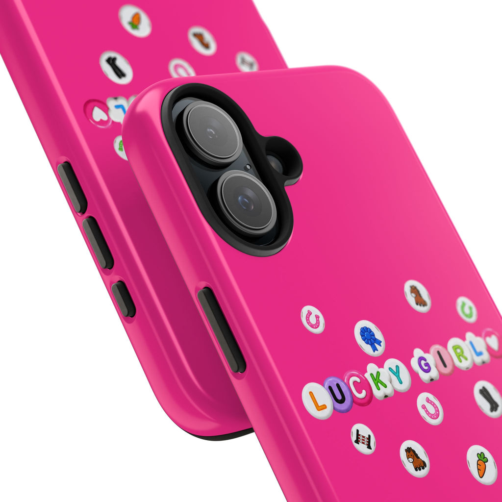 Lucky Girl Equestrian Phone Case