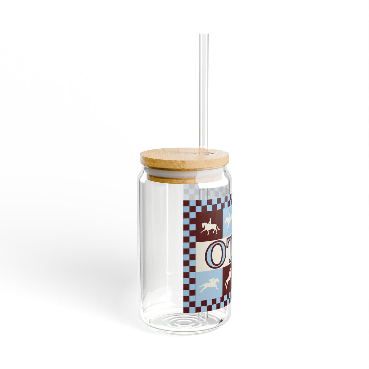 OTTB Varsity Sipper Glass, 16oz