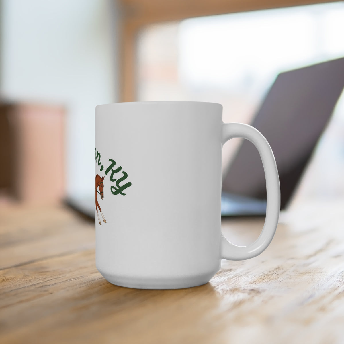 Lexington, KY Equestrian Mug 15oz