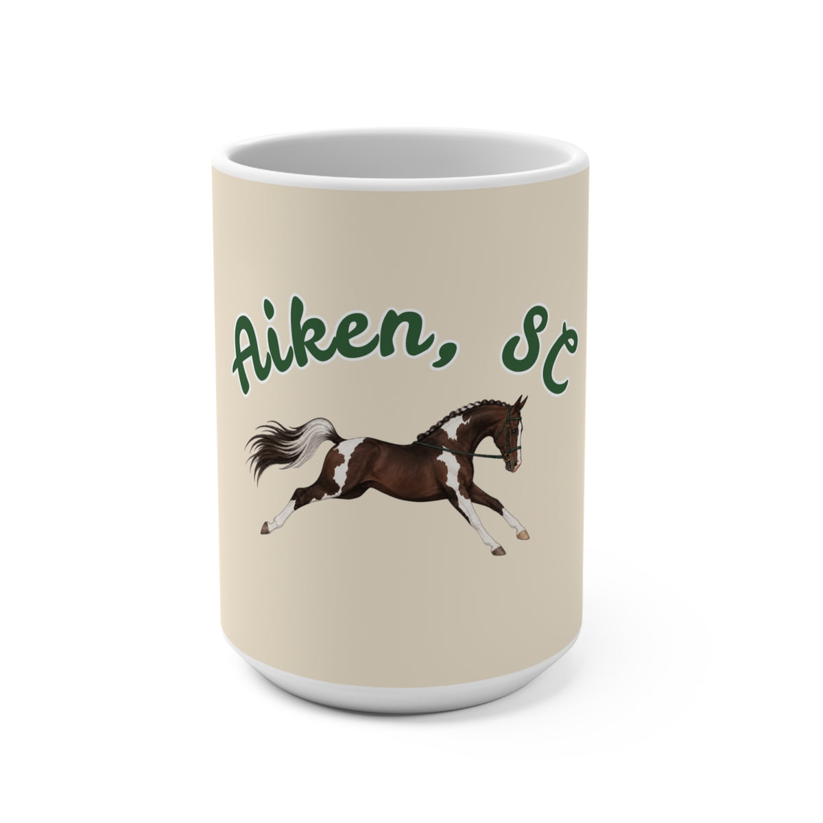 Aiken, SC Equestrian Mug 15oz