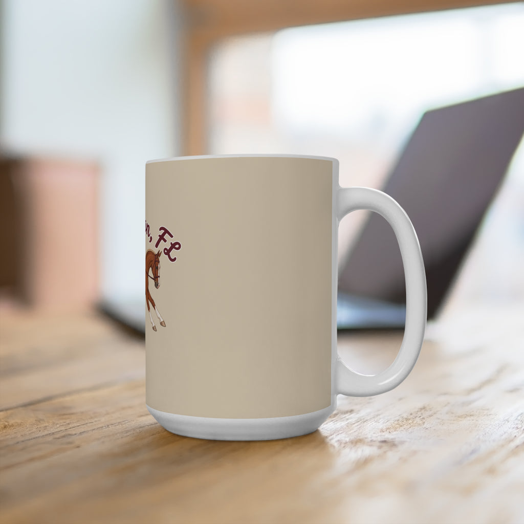Wellington, FL Equestrian Mug 15oz