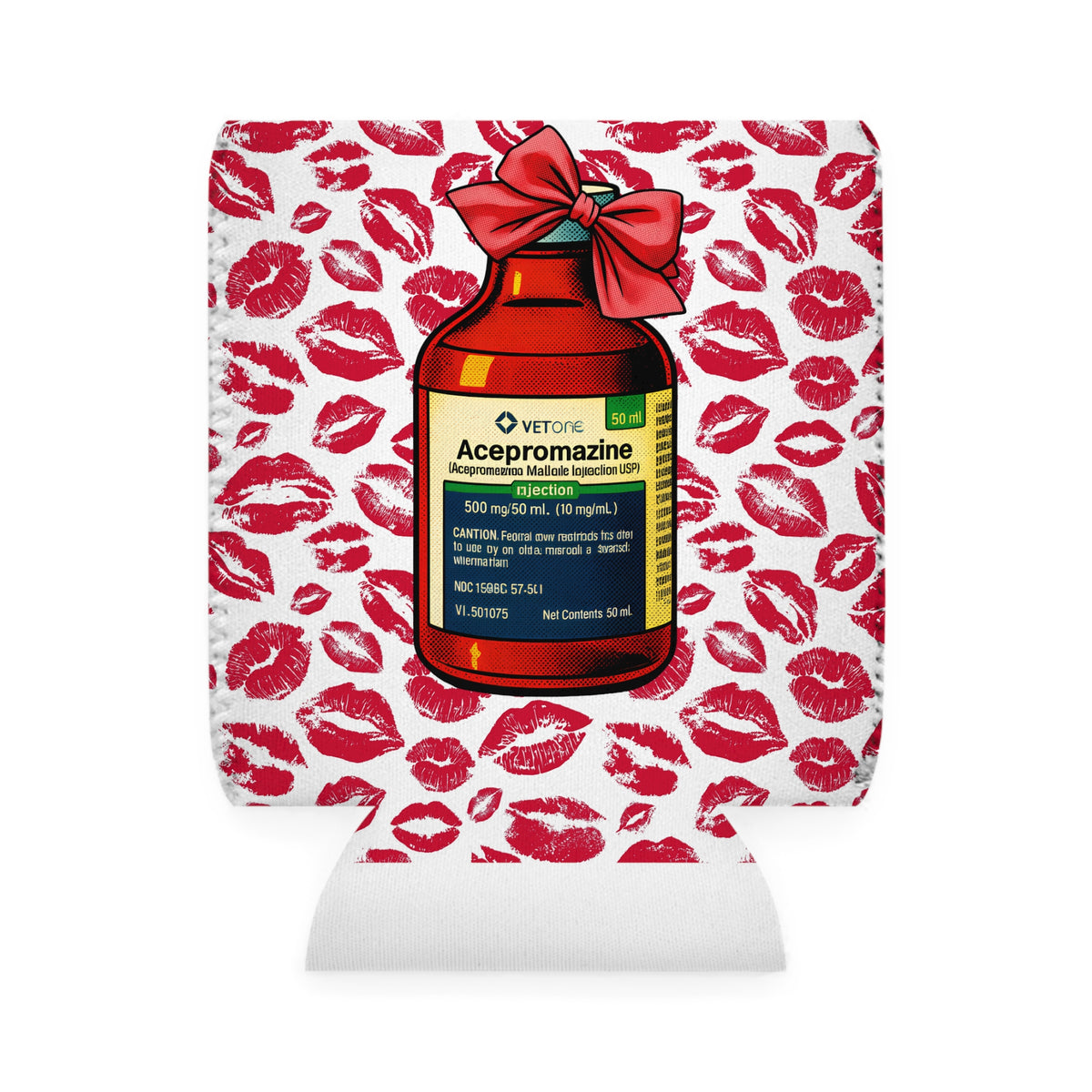 Kiss My Ace(promazine) Koozie - Funny Equestrian Gift