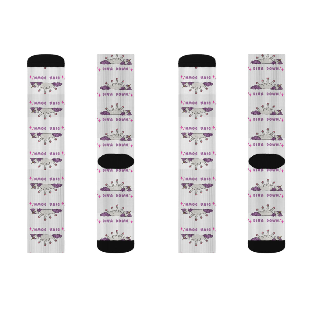 Diva Down Socks