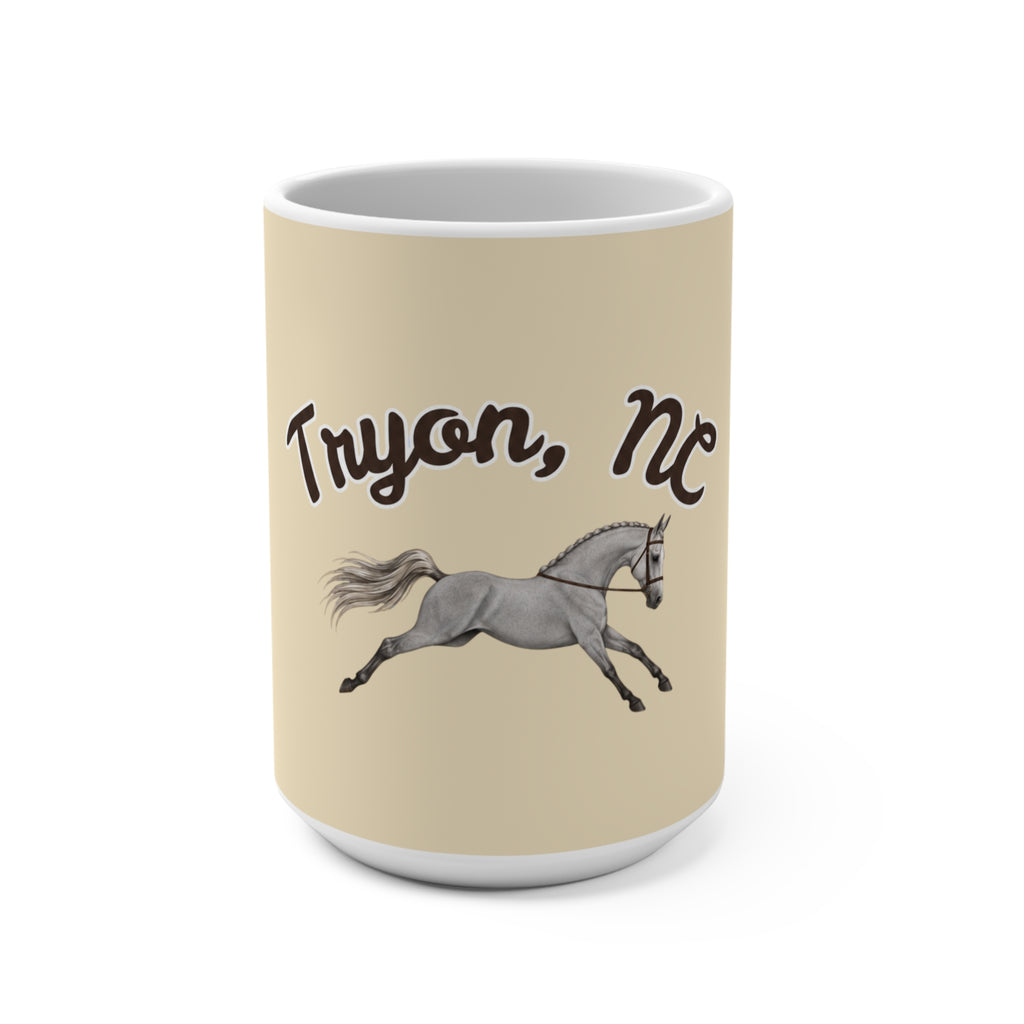 Tryon, NC Equestrian Mug 15oz