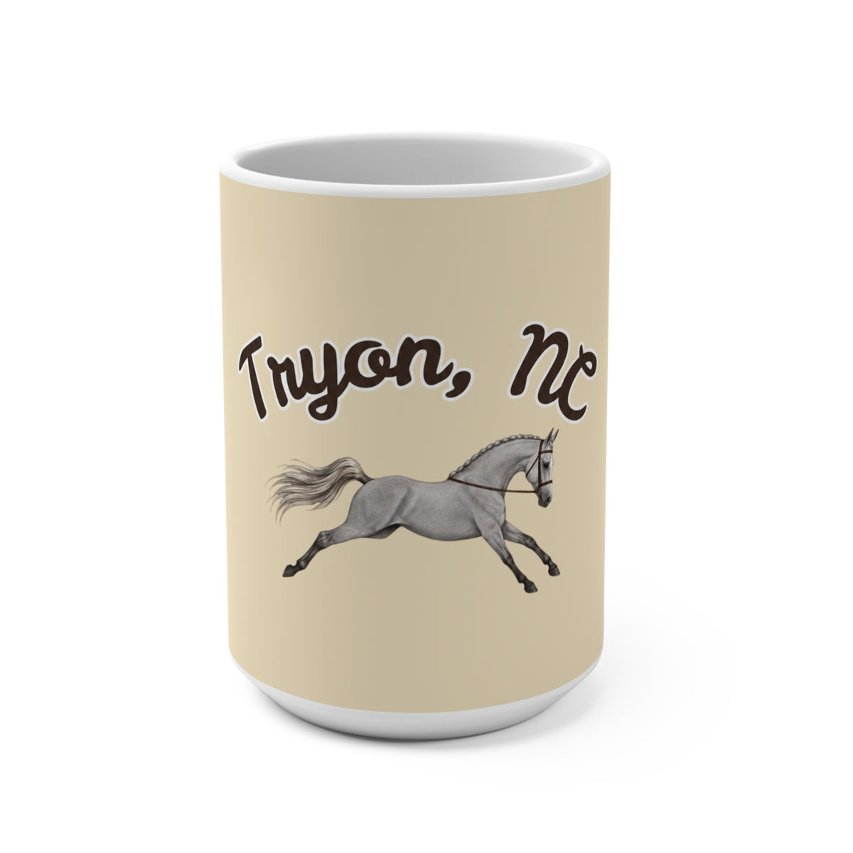 Tryon, NC Equestrian Mug 15oz