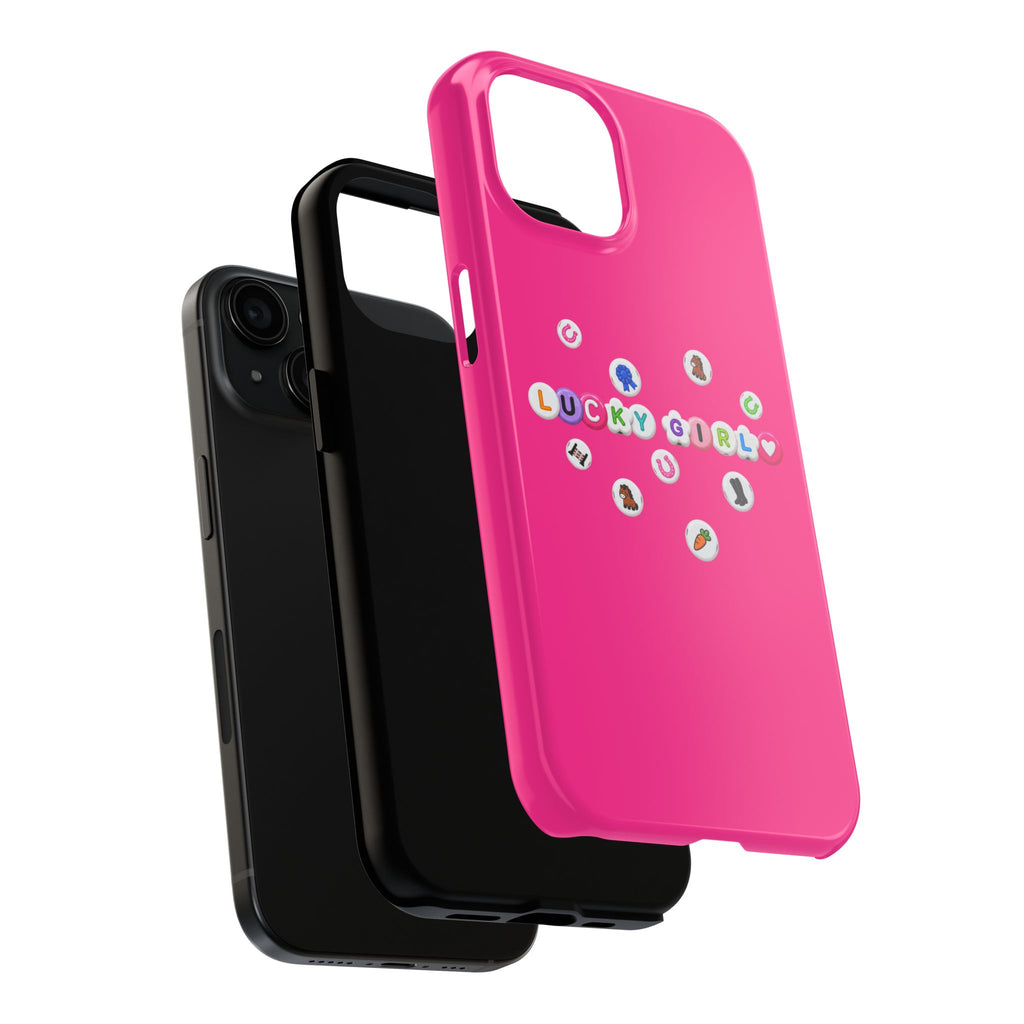 Lucky Girl Equestrian Phone Case