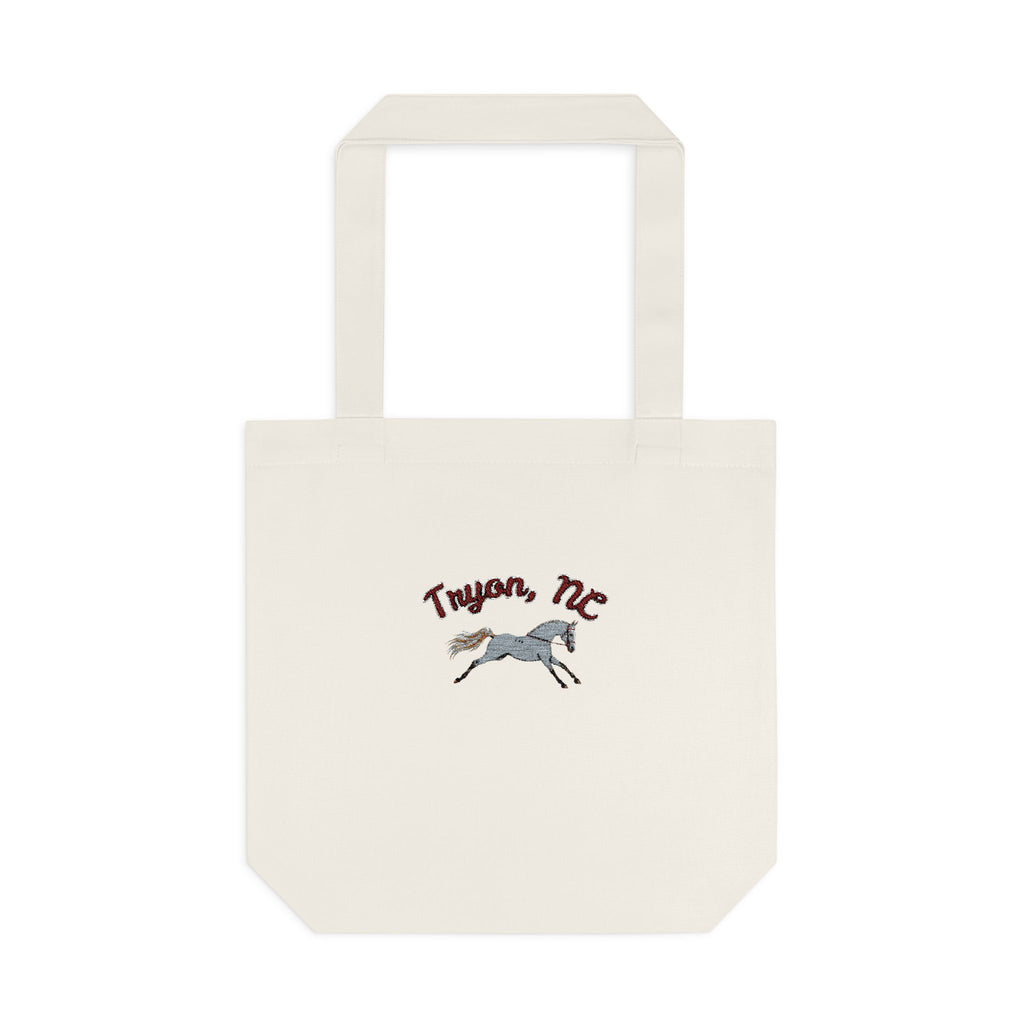 Tryon, NC Equestrian Cotton Tote Bag