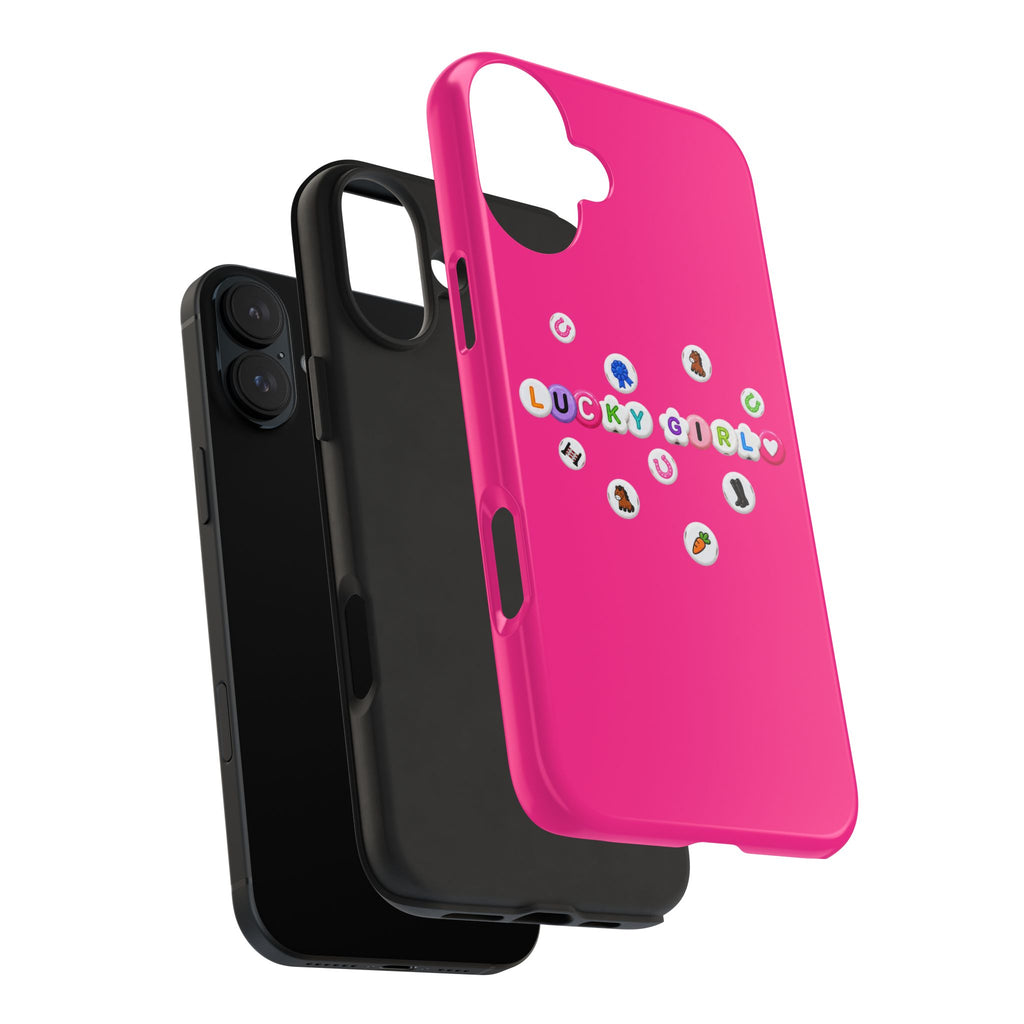 Lucky Girl Equestrian Phone Case