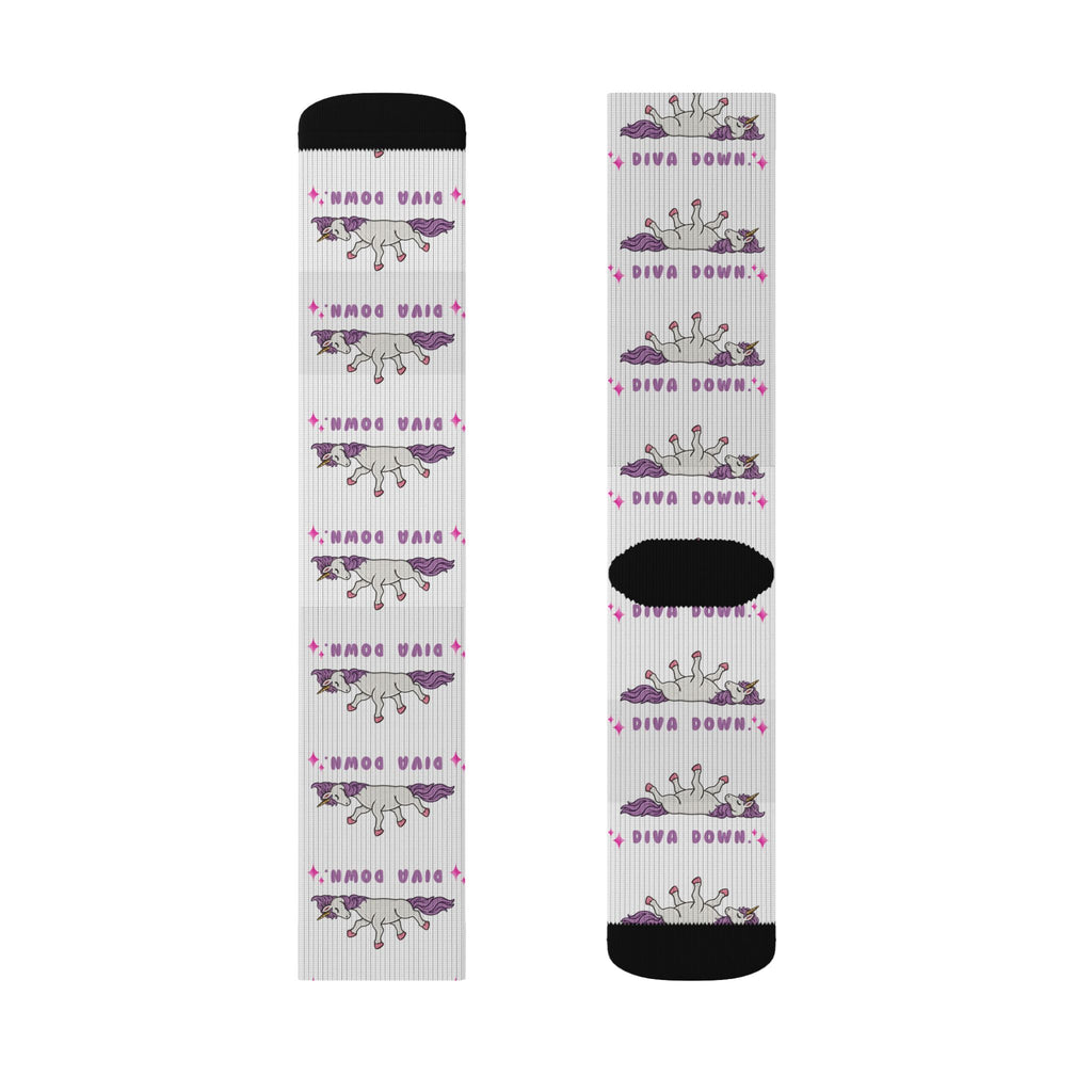 Diva Down Socks