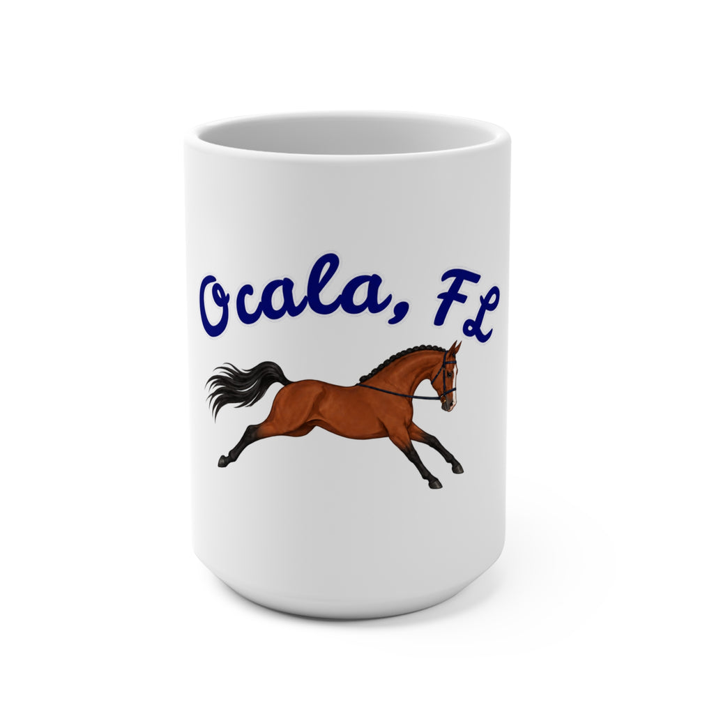 Ocala, Fl Equestrian Mug 15oz