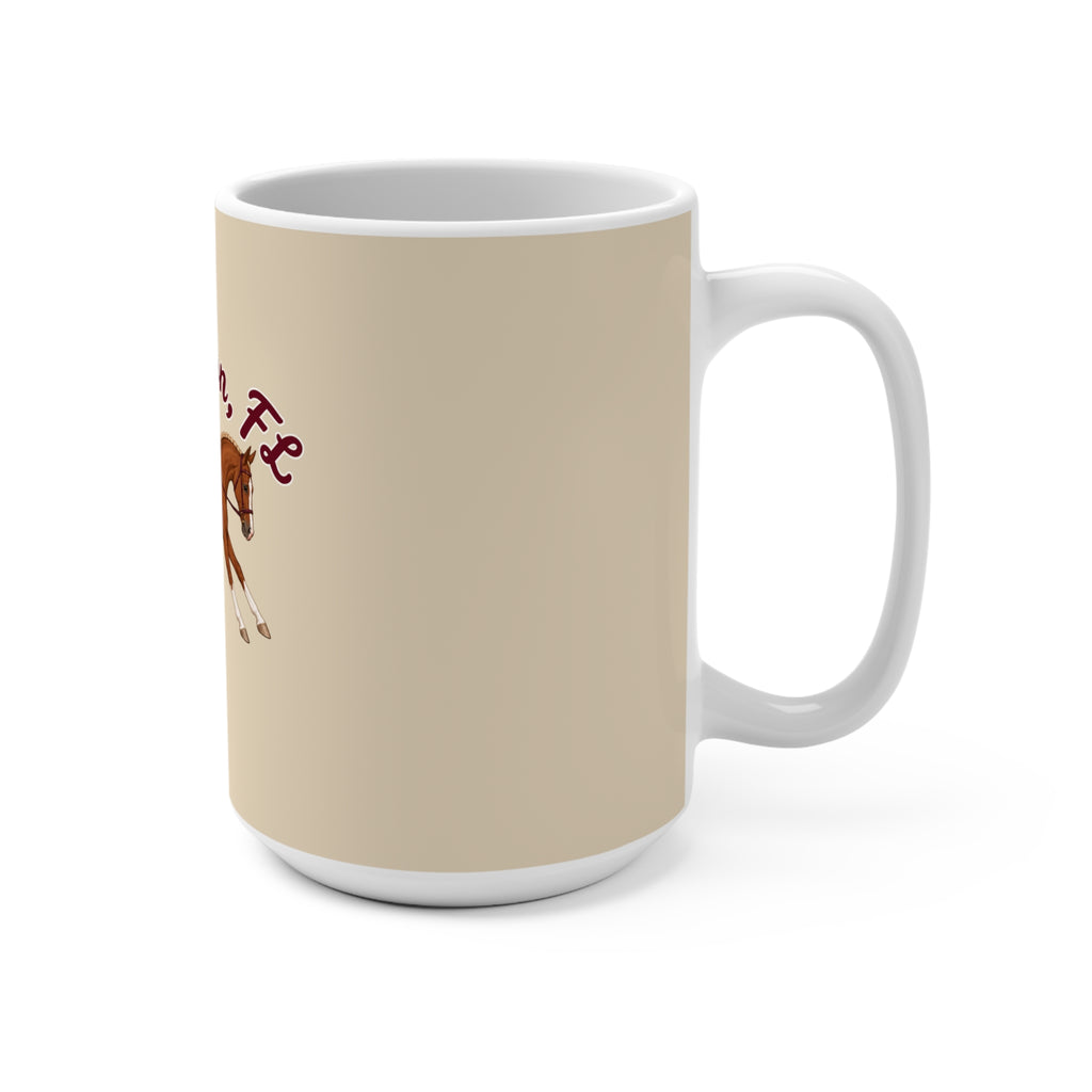 Wellington, FL Equestrian Mug 15oz