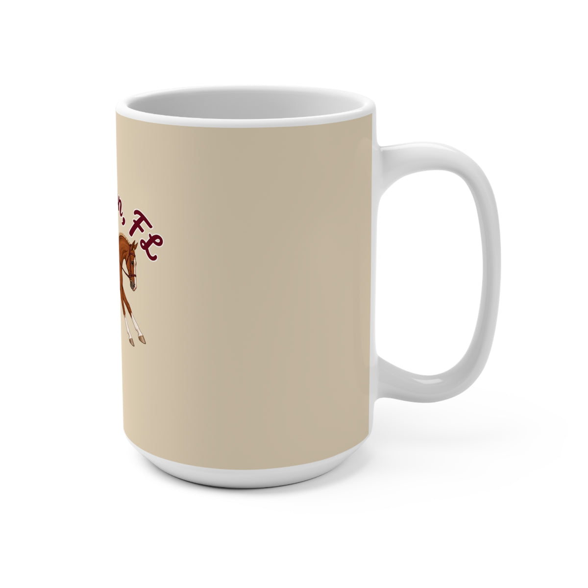 Wellington, FL Equestrian Mug 15oz
