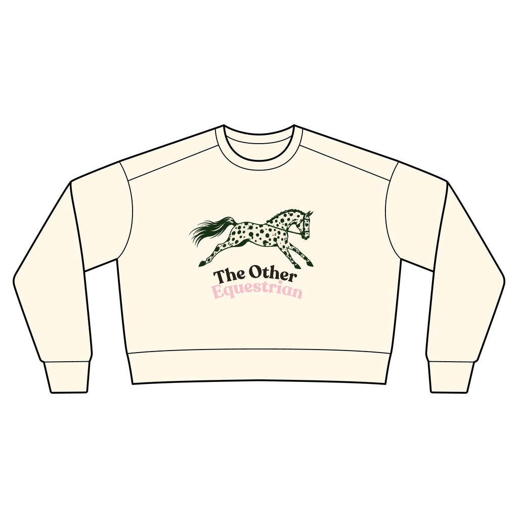 The Other Equestrian Mid-Length Crewneck Sweatshirt