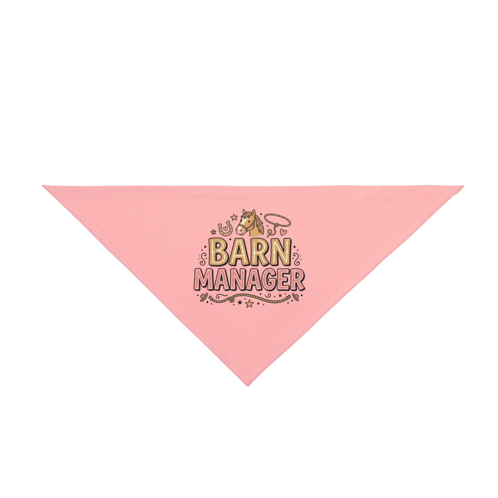 Barn Manager Pet Bandana