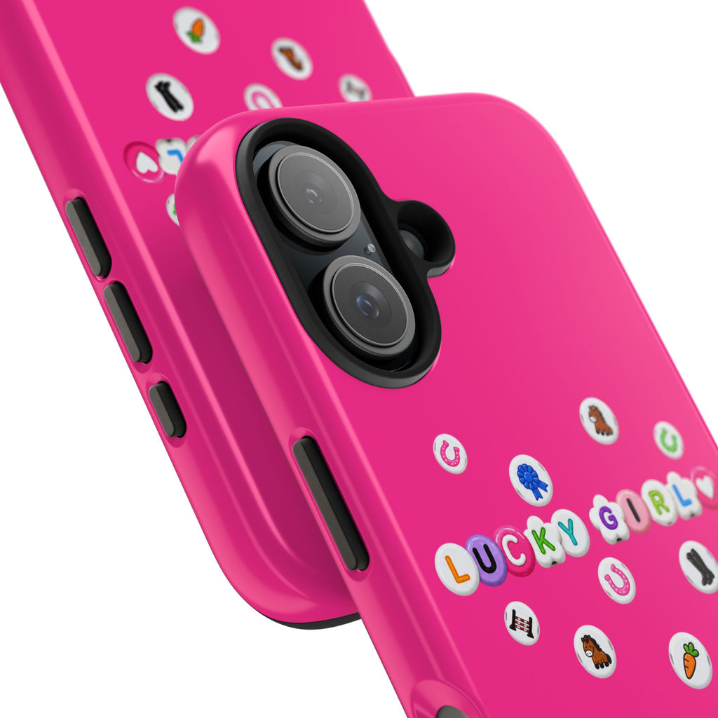 Lucky Girl Equestrian Phone Case