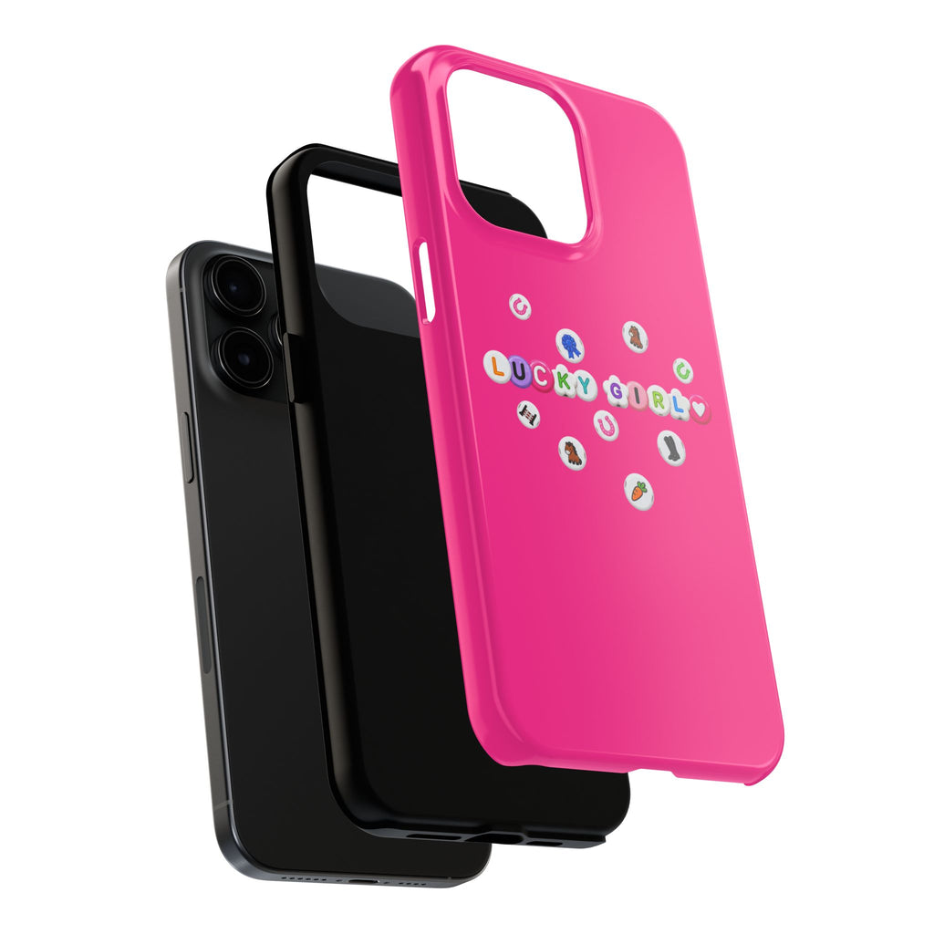 Lucky Girl Equestrian Phone Case