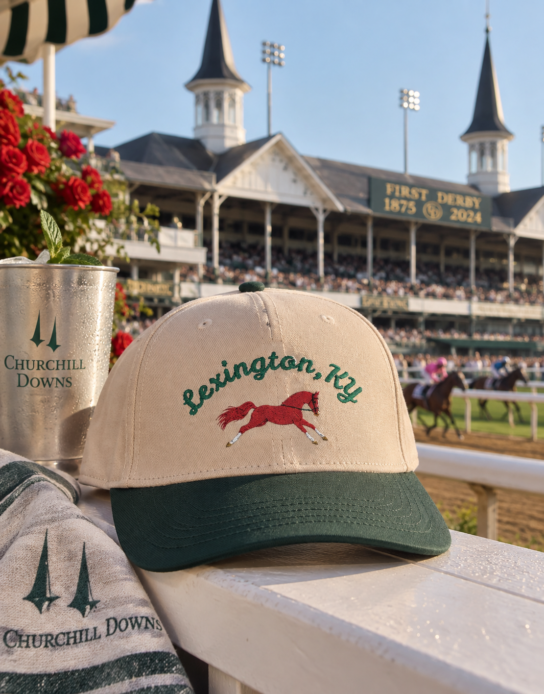 Lexington, KY Equestrian Baseball Cap