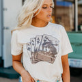 Ace of Cowboys Graphic Tee | Western Rodeo Bronc t-shirt - The Other Equestrian