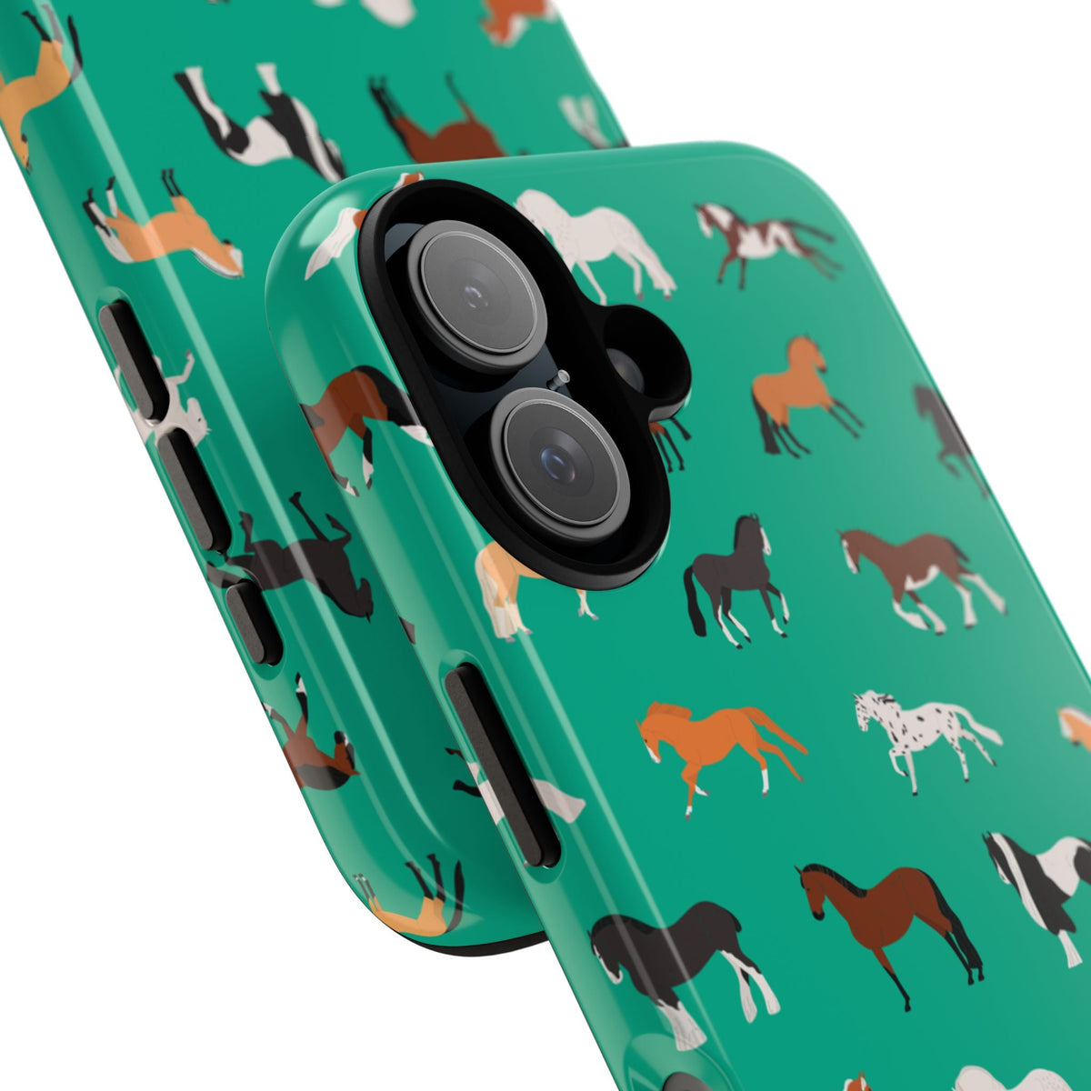 assorted horse breeds phone case - The Other Equestrian