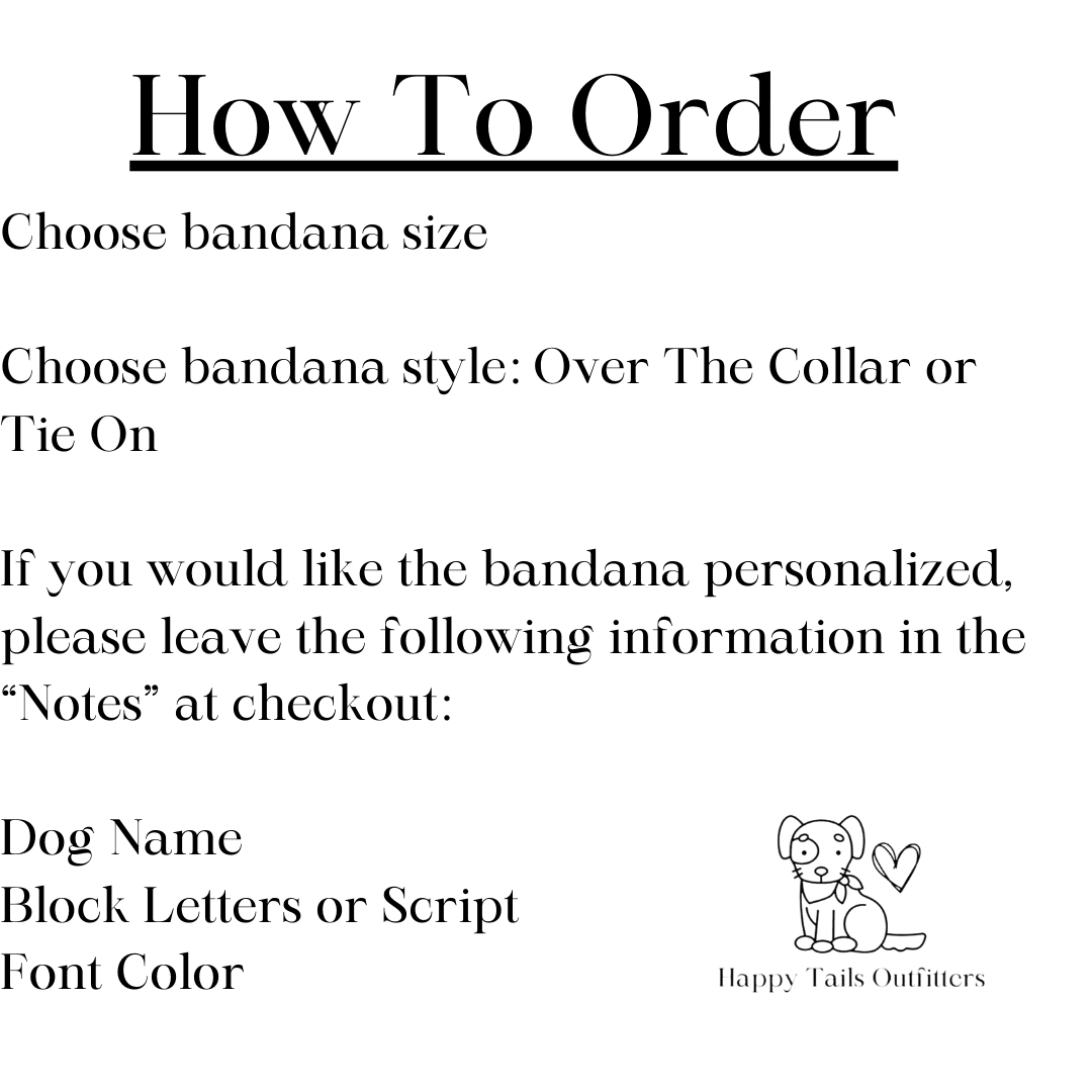 Daisy Dog Bandana - The Other Equestrian