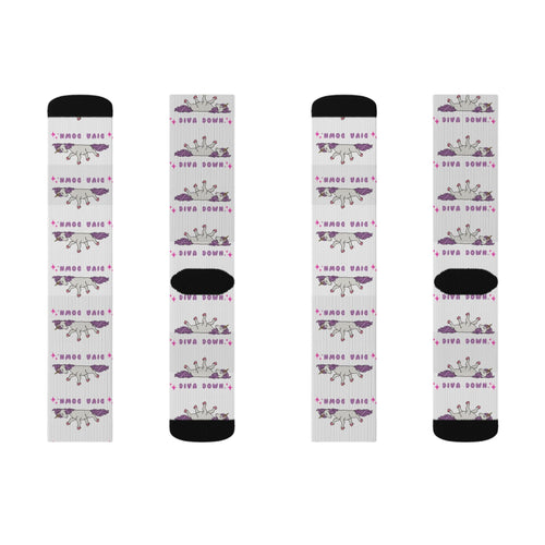 Diva Down Socks - The Other Equestrian