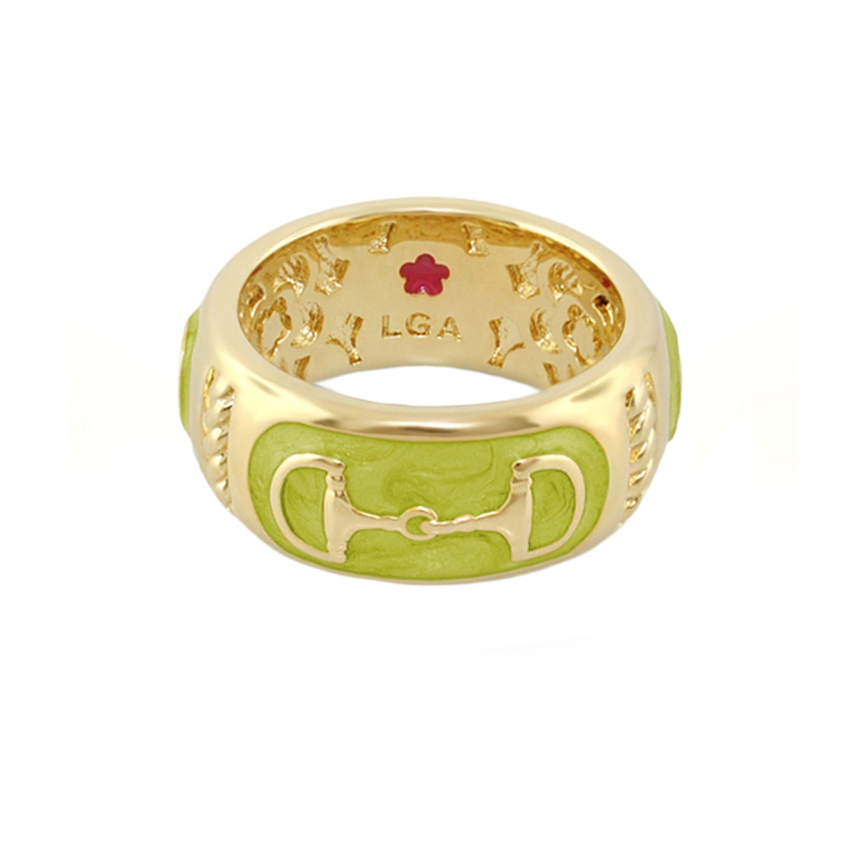 Equestrian Stirrup Ring — Black Horsebit - The Other Equestrian