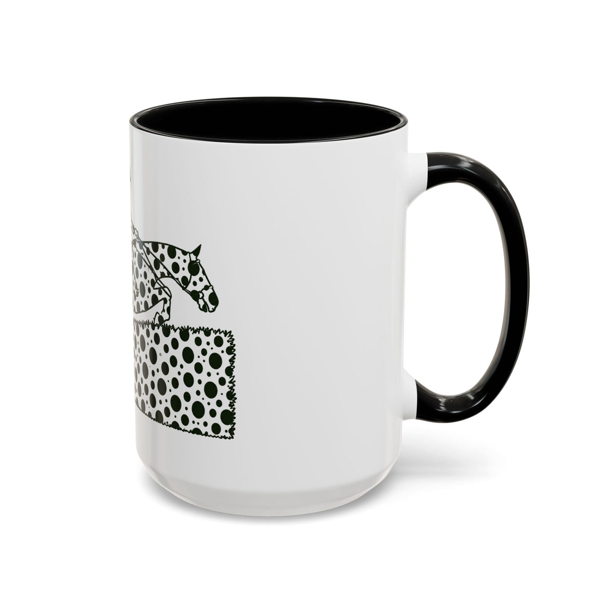 Hang Tight Accent Coffee Mug (11oz) | Horse Fox Hunting Equestrian Mug - The Other Equestrian