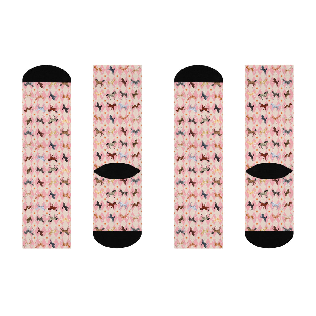 Little Fillies Crew Socks - The Other Equestrian