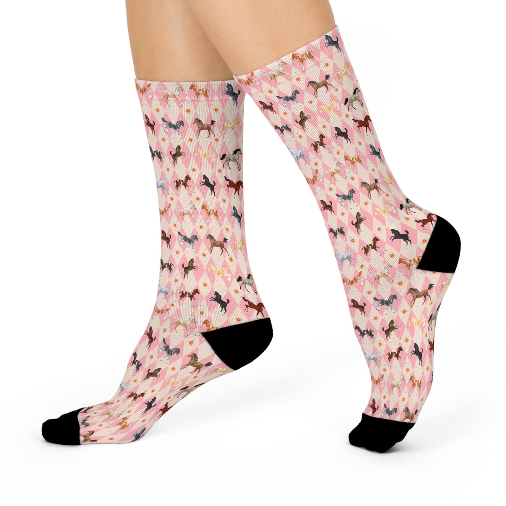 Little Fillies Crew Socks - The Other Equestrian