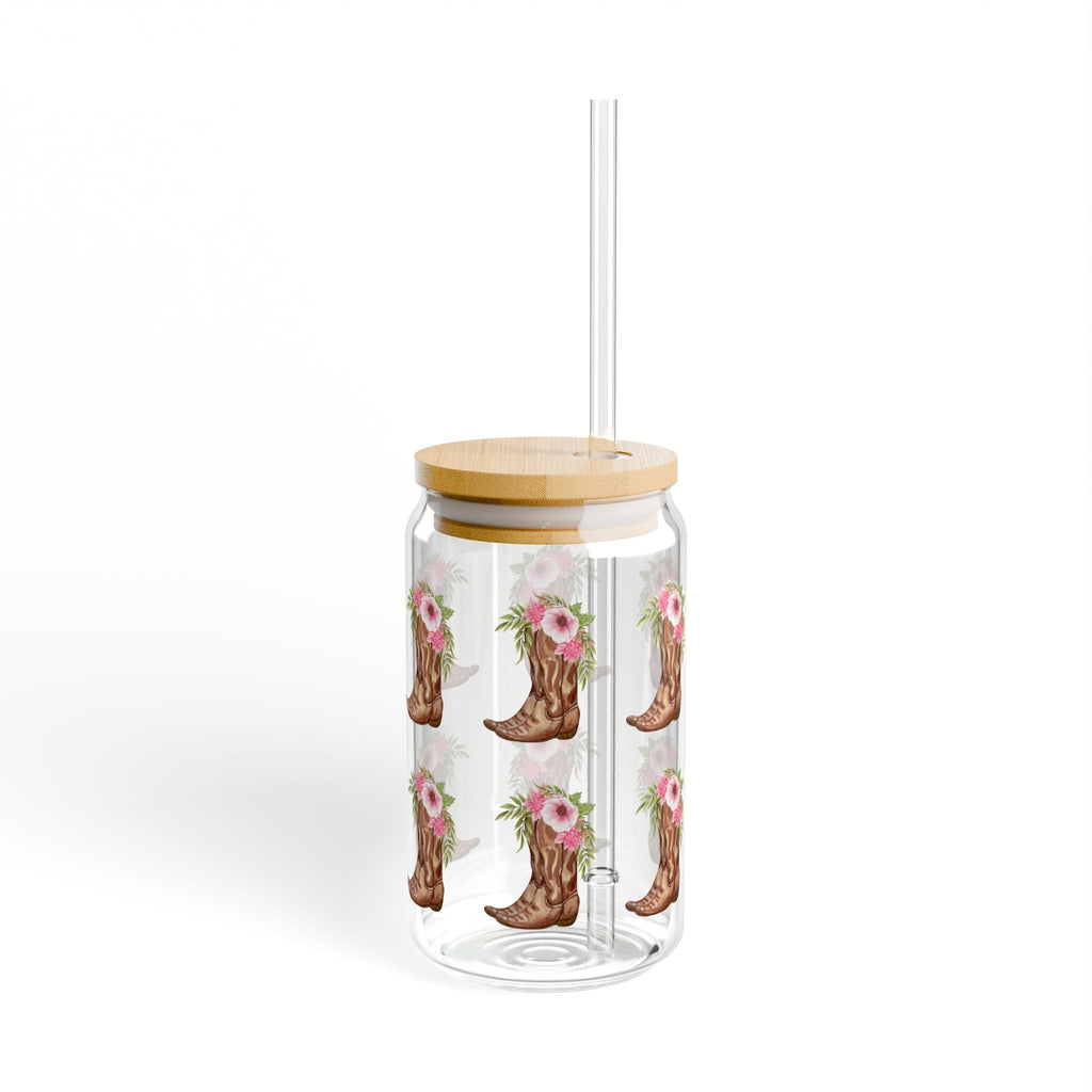 Petal Kick Sipper Glass, 16oz - The Other Equestrian