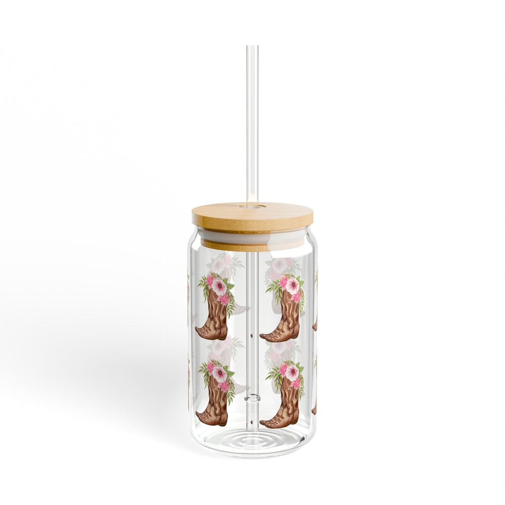 Petal Kick Sipper Glass, 16oz - The Other Equestrian