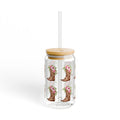 Petal Kick Sipper Glass, 16oz - The Other Equestrian