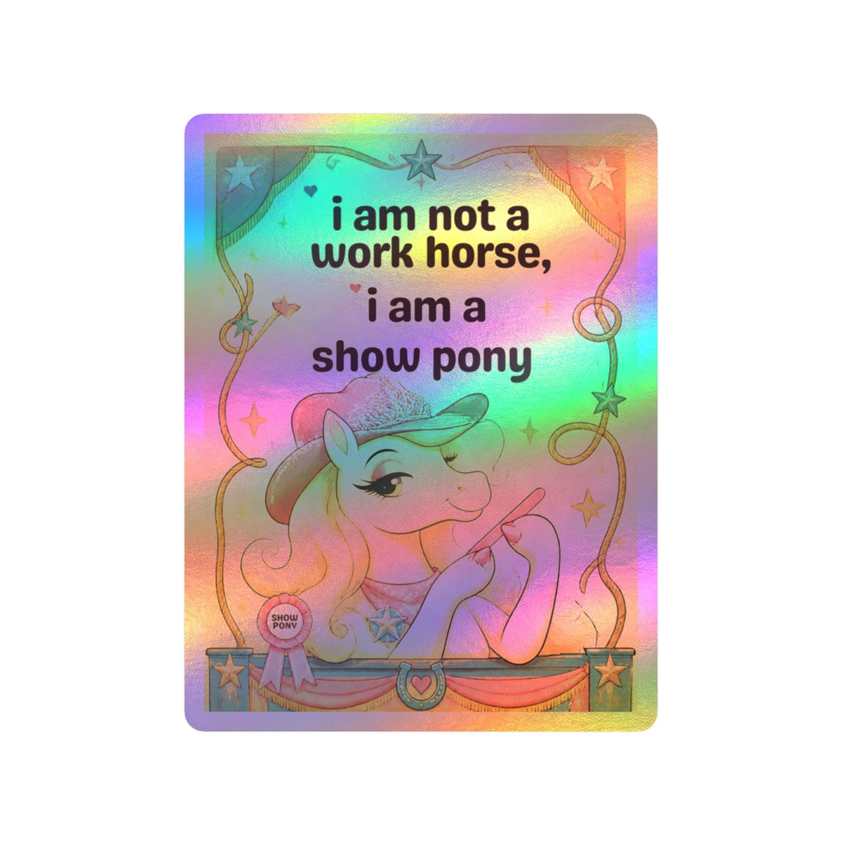 Show Pony Decal - The Other Equestrian