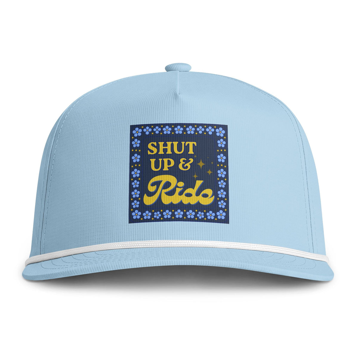 Shut Up & Ride Equestrian Hat - Horse Riding Rope Cap - The Other Equestrian