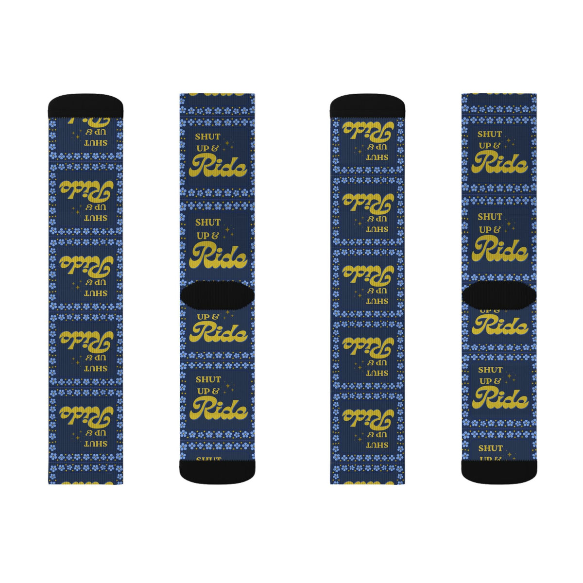 Shut up & Ride Socks | Horse Equestrian Rider Gifts - The Other Equestrian