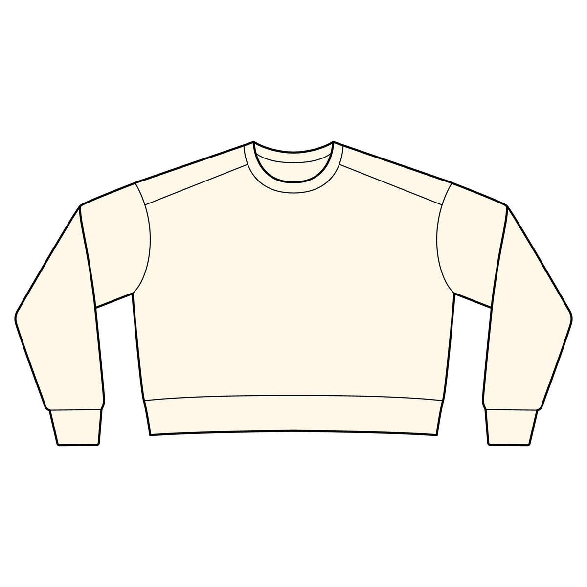 The Other Equestrian Mid-Length Crewneck Sweatshirt - The Other Equestrian