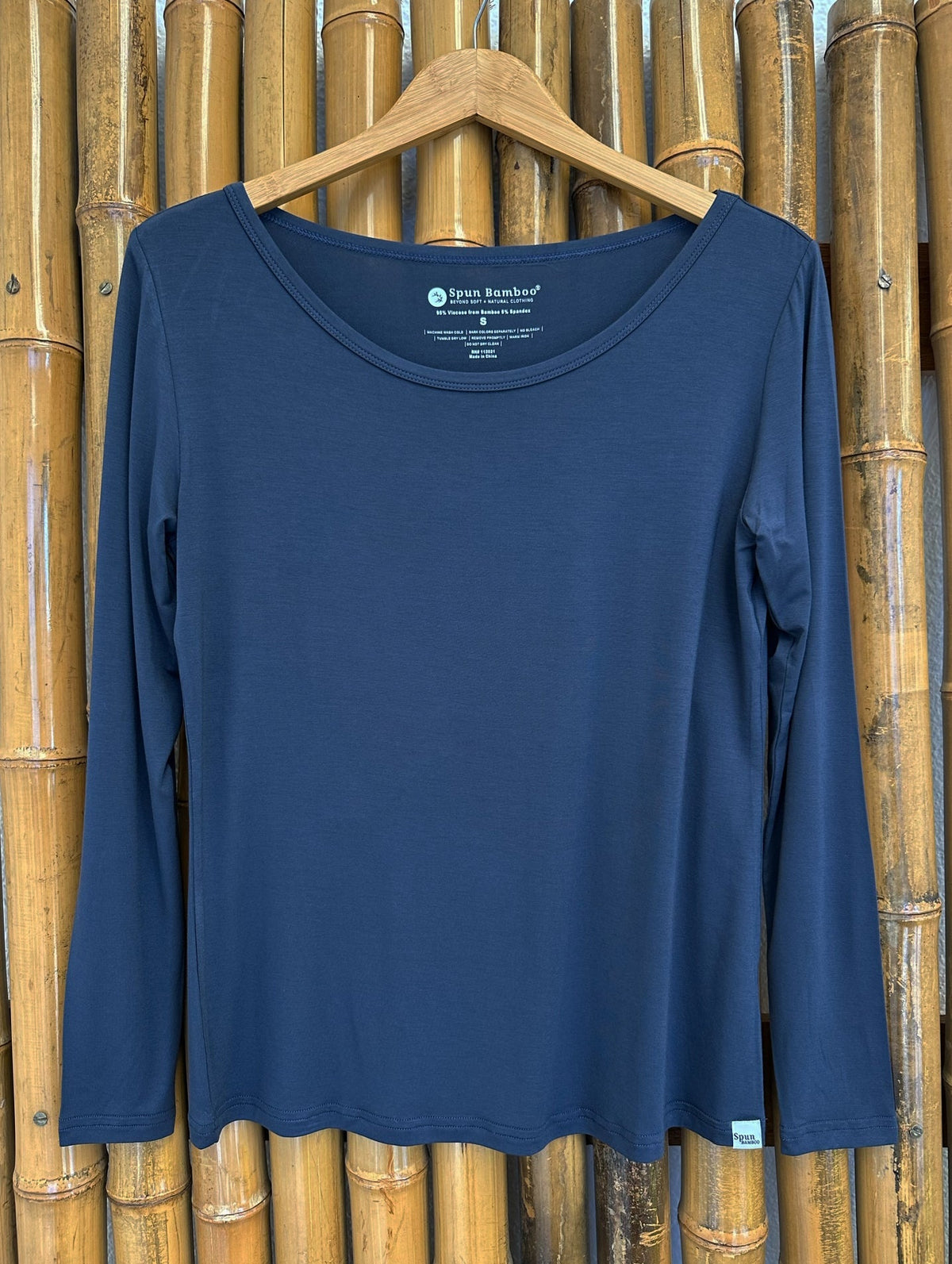 Women's Bamboo Lounge Long Sleeve T-Shirt - The Other Equestrian